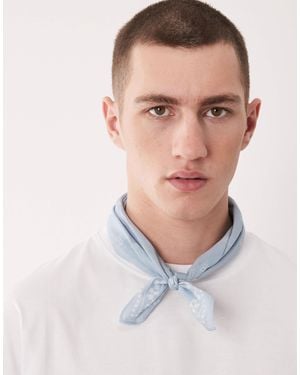 ASOS – baumwoll-bandana - Blau