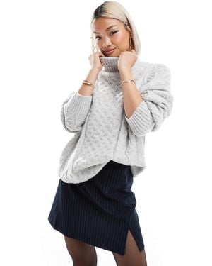 French Connection – langärmliger strickpullover - Weiß