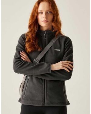 Regatta Polar Suave Con Cremallera Floreo Iv De - Negro