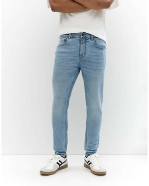 Pull&Bear – skinny-jeans - Blau