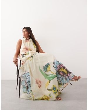 ARRANGE Organza Maxi Dress - Multicolour