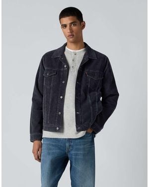 Levi's Corduroy Trucker Jacket - Blue