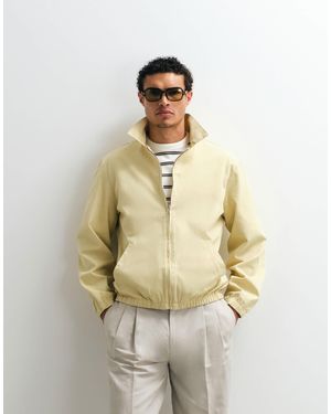 ASOS Cotton Harrington Jacket - Natural