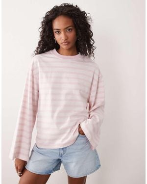Gina Tricot Long Sleeve Top - Pink