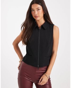 French Connection – elegante weste - Schwarz