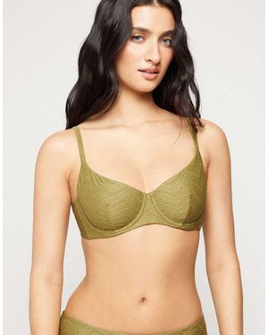 Tezenis Sparkling Bikini Top - Green