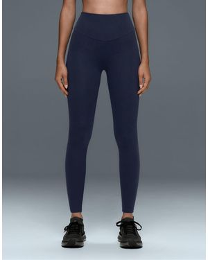 Oysho Comfortlux High-rise Ankle-length leggings - Blue