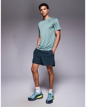Nike Pro Dri-fit 6 Inch Shorts - Blue