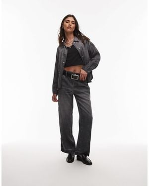 AllSaints Tyler Denim Look Trouser - White