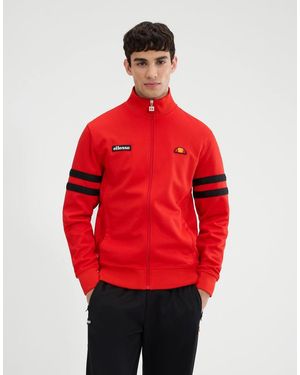 Ellesse Roma Long Sleeve Track Jacket - Red