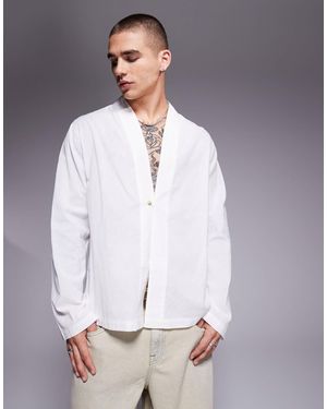 ASOS Boxy Shirt - Gray