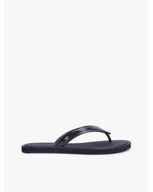 Tommy Hilfiger Th Monogram Flip-Flops - Blue