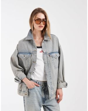 Levi's Xl damen-truckerjacke - Grau