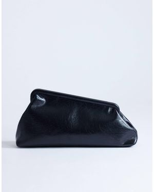 TOPSHOP Anna Medium Angular Clutch Bag - Blue