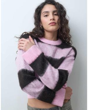 Noisy May Knitted Jumper - Pink