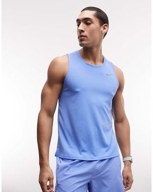 Nike Miler Dri-fit Vest - Blue