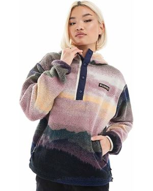 Columbia Helvetia Ii Fleece Hoodie - Grey