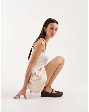 Vagabond Shoemakers Shoemakers Hillary Ballet Flats - Natural