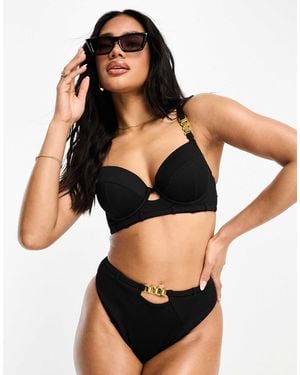 Ann Summers – riviera – bikinioberteil - Schwarz