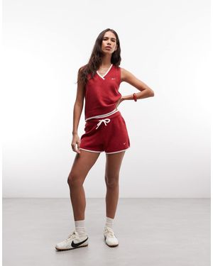 Nike Knitted Vest - Red