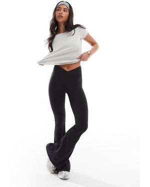 Cotton On Cotton on - pantalon évasé ultra-doux - Bleu