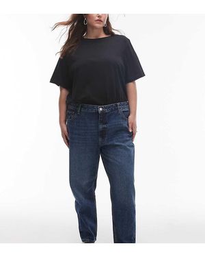Mango Vaqueros Mom2000 De - Negro
