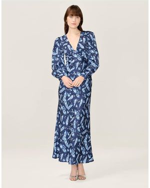 OMNES Dresses Francoise Dress - Blue