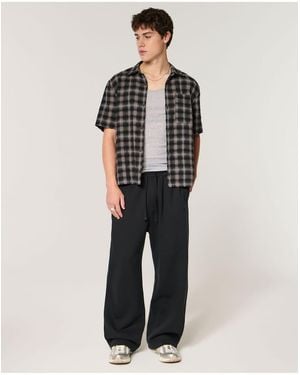 Hollister Feel Good Super Baggy Joggers - Black