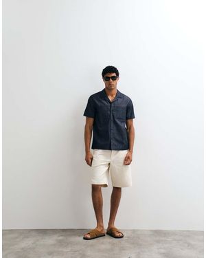 ARKET Pantaloncini Di Jeans Sporco - Blu