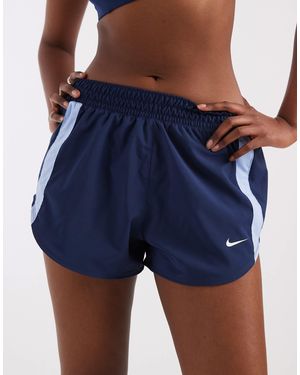 Nike – one dri-fit – shorts aus webstoff - Blau