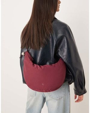 Calvin Klein Nylon Cord Moon Bag - Multicolour