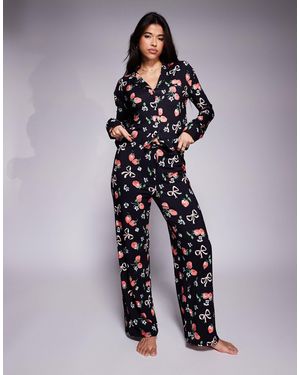 Kaiia Exclusive Mix And Match Pyjama Bottoms - Blue