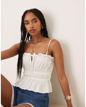 Nobody's Child Polly Cami Top - White