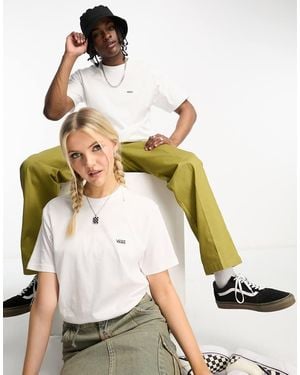 Vans Unisex Small Logo T-shirt - White