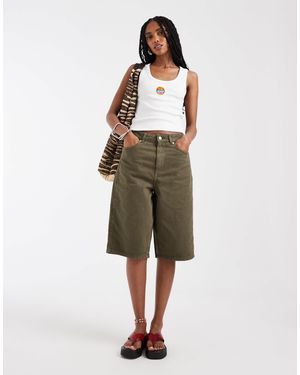 ASOS baggy Bermuda Shorts - Natural