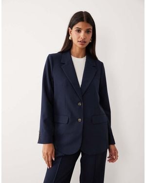 Y.A.S Oversized Blazer Co-ord - Blue