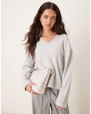 New Look – pullover - Grau