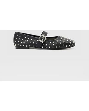 AllSaints Holly Stud Shoe - White