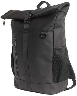 Lyle & Scott Bags Weather Resistant Roll Top Bag - Black
