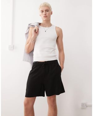 Reclaimed (vintage) Linen Blend Short - White