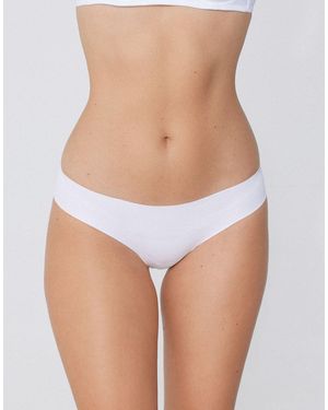 Tezenis Seamless Cotton Knickers - White