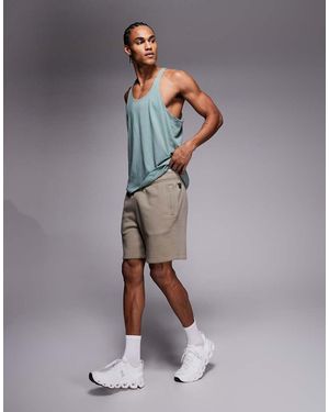 4505 Icon Rest Day Heavyweight 440gsm Cotton 18cm Sweat Shorts - Grey
