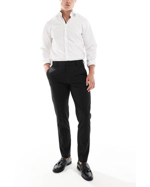 ASOS – elegante, schmal zulaufende hose - Schwarz
