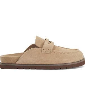 Dune Goldens Mules - Brown