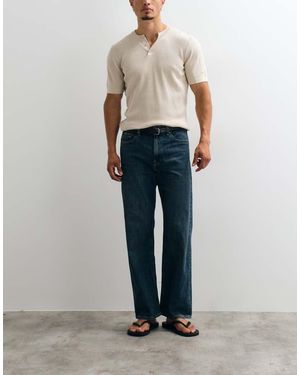 Jack & Jones Vaqueros Rectos Relajados Ted En Azul Medio