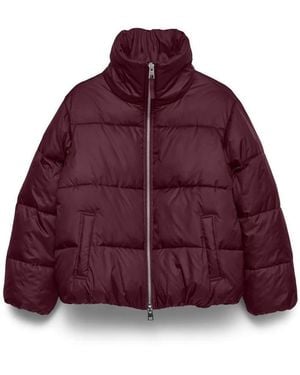 Vero Moda Dina Lightweight Puffer Jacket - Purple