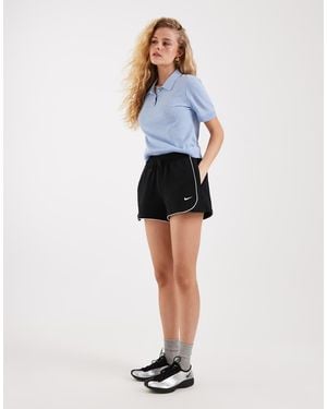Nike Mid Rise 3 Inch Fleece Shorts - Blue