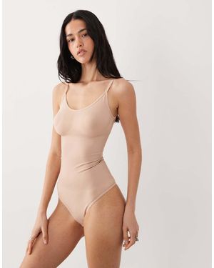 New Look Body Beis Moldeador Sin Costuras De -Marrón - Neutro