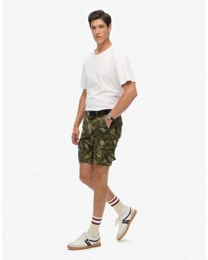 Superdry Core Cargo Shorts - White