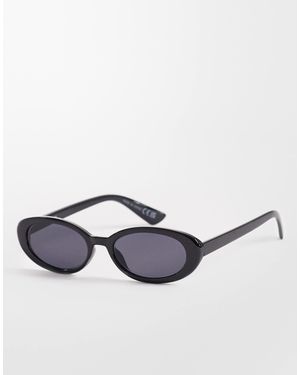 Cotton On Ophelia Oval Sunglasses - Blue